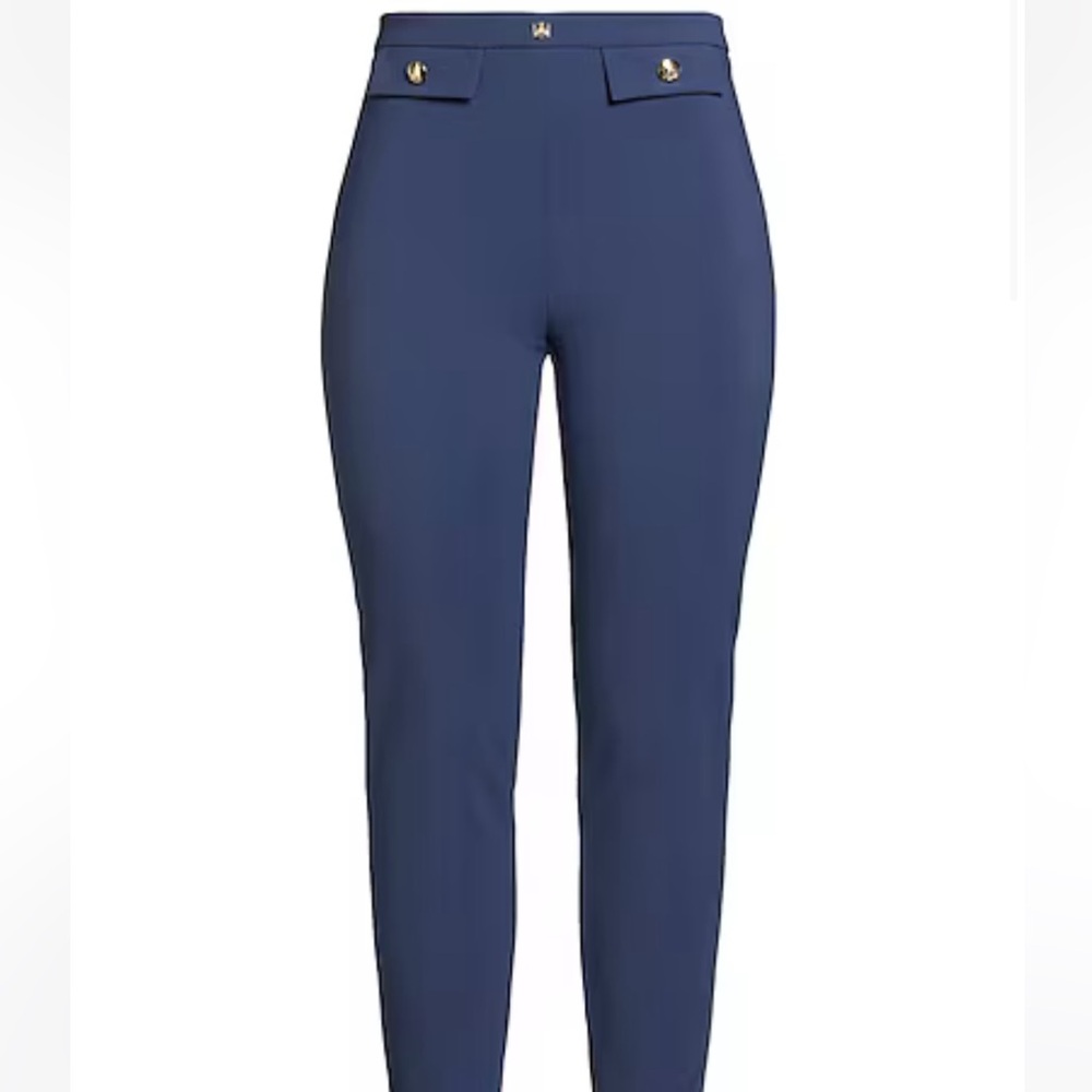 Elisabetta Franchi Essentials Women Pants Navy EU Size 42